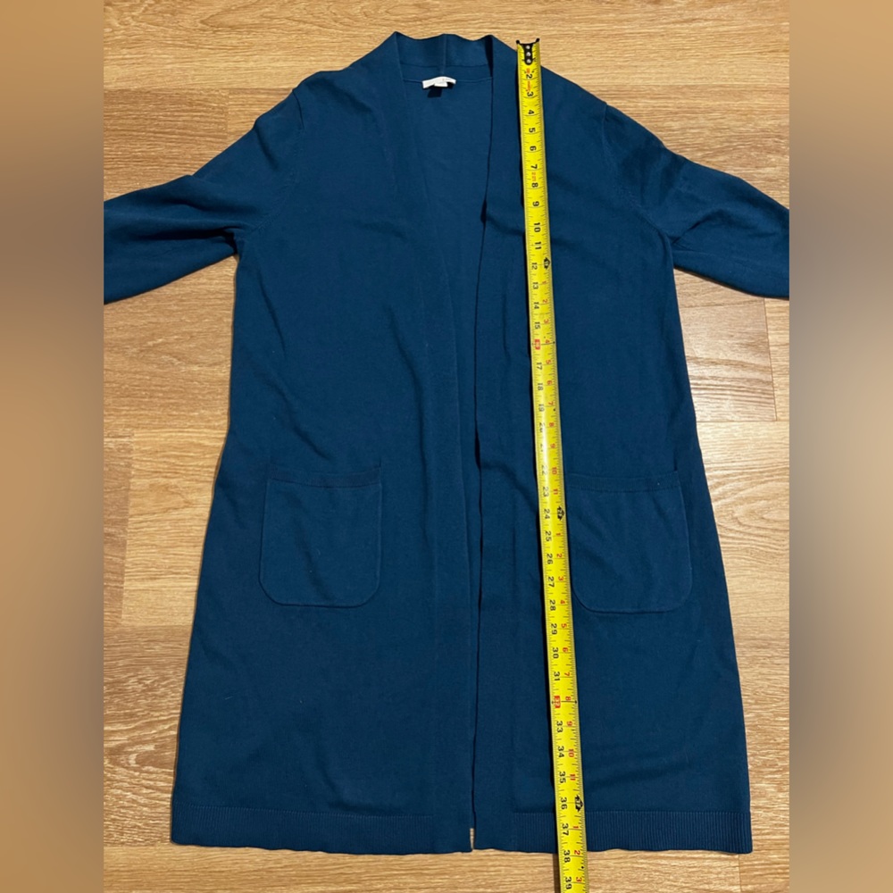 J. Jill Silk Blend Cardigan Size M Petite - Picture 6 of 7